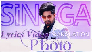 Photo - Singga ft Nikki Kaur | Lyrics Video With English Translation | - Latest Punjabi Songs 2019