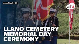 Amarillo veterans, families honor fallen on Memorial Day at Llano Cemetery