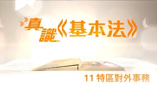 真識《基本法》2022 — 11 特區對外事務