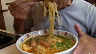 【飯テロ】オッサンが辛ラーメンを喰らう！！【ASMR】【ラーメン】