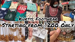 Malleshwaram Street Shopping | Kurtis starting from 200| Latest Collection | Cheap \u0026 Best shopping