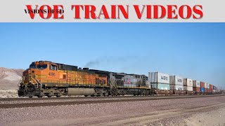 VOE Train Videos: BNSF Southern Transcon Needles Sub