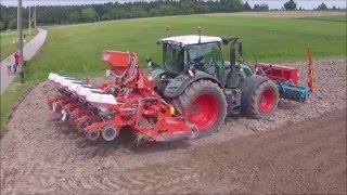 Maissaat mit Fendt 724 Wirz Landtechnik