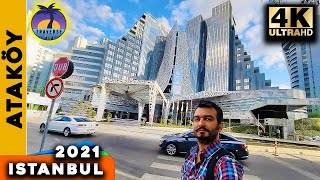 Atakoy Istanbul Street Walk Tour - Ataköy Istanbul YÜRÜYÜŞÜ 2021 (4K)