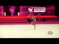 AGIURGIUCULESE Alexandra (ITA) - 2021 Rhythmic Worlds, Kitakyushu (JPN) - Qualifications Ribbon