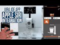 Jura JOE App How to Program and Add a Drink to Apple Siri