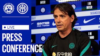 UDINESE vs INTER | LIVE | SIMONE INZAGHI PRE-MATCH PRESS CONFERENCE | 🎙️⚫🔵 [SUB ENG]