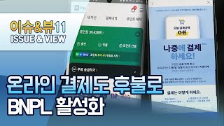 '통장 잔고 없어도 결제'…온라인 후불결제 서비스 활성화 시동 / 머니투데이방송 (뉴스)