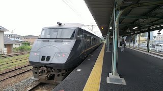 【右側車窓】特急(ワンマン)にちりん21号南宮崎行 787系4両 大分～鶴崎