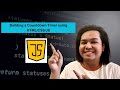 Building a Countdown Timer using HTML/CSS/JS