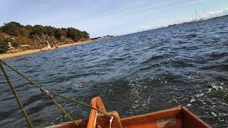 Baiter Bash September 2020 - Seahopper Kondor whizzing up the far side of Brownsea Island