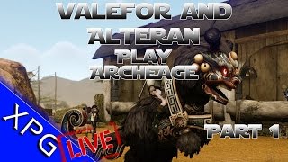 Valefor and Alteran Play Archeage - Adventures in the East Part One