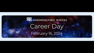 Veterinary Medicine as a Career/ career day hosted by Edmonton Public Schools