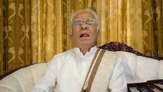 How to read Dwipadi in Yakshagana - Guru Shri Gopalakrishna Kurup