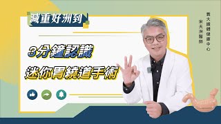 減重好洲到 EP.36「三分鐘認識迷你胃繞道手術！」【宋天洲醫師 減重好洲到】