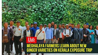 Meghalaya farmers learn about new ginger varieties, beekeeping techniques on Kerala exposure trip