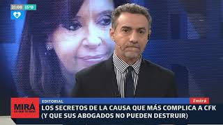 Luis Majul: Los secretos de la causa que más complica a CFK y que sus abogados no pueden destruir