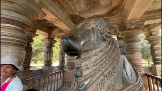 places to visit in udupi # HALEBIDU #7th largest statue of nandi ,most beautiful statue of nandi