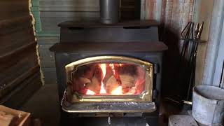 Lopi Liberty Woodstove in action