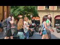 4k virtual trip to bologna italy urban video with city sounds european cities