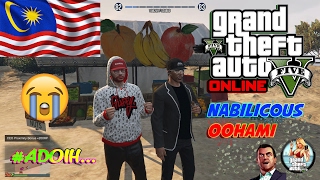 GTA 5 Online Malaysia || Haihh....Sikit jerrr DUIT...Sedihhh :( Bersama Nabilicious