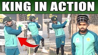 King Babar Azam in full swing