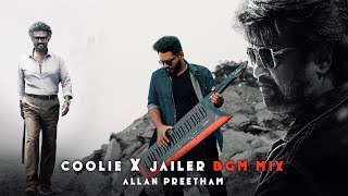 COOLIE x JAILER BGM MiX - ALLAN PREETHAM - #Thalaivar171 | Superstar Rajinikanth | Lokesh | Anirudh