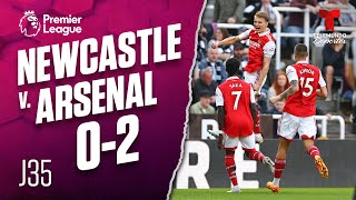 Highlights & Goals | Newcastle v. Arsenal 0-2 | Premier League | Telemundo Deportes