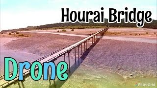 【ドローン空撮】DJI Phantom2　世界一長い木造歩道橋　蓬莱橋　静岡県　Aerial views of Japan