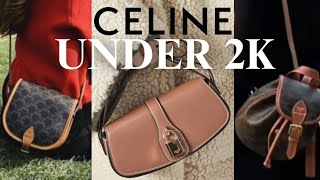 Celine Bags Under $2000 starting at $590