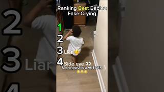 Ranking Best Babies Fake Crying