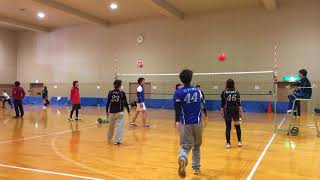 🏐 2017/12/03 bekocup final vs angel ③ 【ソフトバレー】