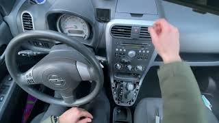 Demontage Car Radio | Opel Agila - Suzuki Splash (2007-2014)