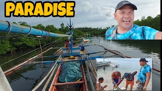 ANG GANDA NG LUGAR TAGUAN NG MGA BANGKA SA TUWING MAY BAGYO