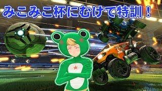 【Rocket League】みこみこ杯にむけて特訓！【VTuber】