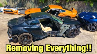 Rebuilding My Totaled Wrecked 2017 Nissan GTR Part 2 From Copart Salvage Auction