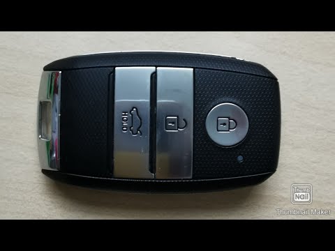 Kia Optima (2015-2020): How To Replace/change Key Fob Battery? Works ...