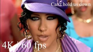 Christina Aguilera & Lil' Kim - Can't hold us down ( Official Video 4K | 60 fps )