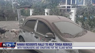 Hawaii residents rally to help Tonga rebuild with fundraisers, donations