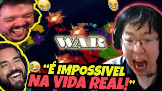 🤬LIMINHA PERDEU TOTALMENTE A PACIENCIA COM O WAR! GAULES E BT CHORANDO DE RIR!