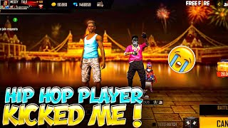 Hiphop Bundle Player Kicked Me 😭 Please Khila Lo 😥🔥 #shorts #freefireshorts