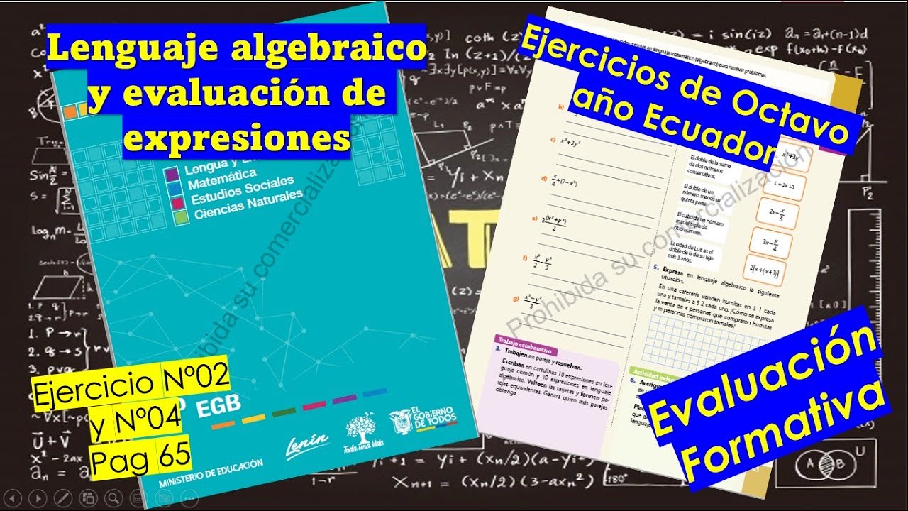 Lenguaje Algebraico Y Evaluación De Expresiones - Ejercicio Nº02 Y Nº04 ...