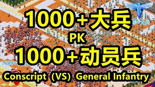 1000大兵（PK）1000动员兵 Conscript(VS)General Infantry 红警红色警戒2 Red Alert 2