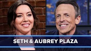 Aubrey Plaza Loves Scaring Kids on Halloween, Got Lost While "Tripping Balls" with Meghann Fahy