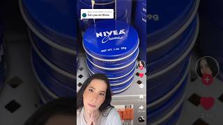 Creme nivea de latinha é o verdadeiro milagre de gerações #nivea #face #skincare #viralvideo #beauty