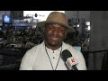 kamaru usman reacts to altercation with jorge masvidal at super bowl radio row espn mma