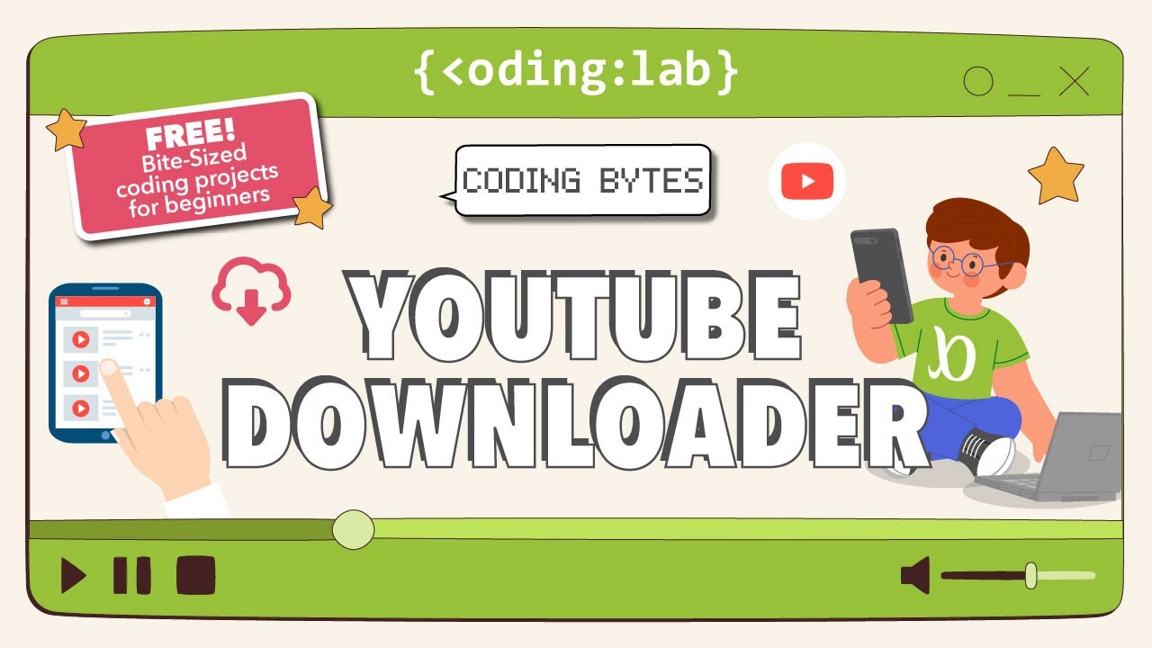 Youtube Video Downloader Coding Bytes Code On Python Intermediate