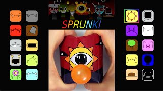 🔴🟠🟡 SPRUNKI All 🟢🔵🟣 모든 스프런키  #sprunki #making #game