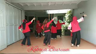 Kabaya Beureum LINE DANCE // Choreo by Pipit Noviantini (INA)