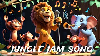 Jungle Jam Song 🐅| Fun Kids Song with Animals 🐒